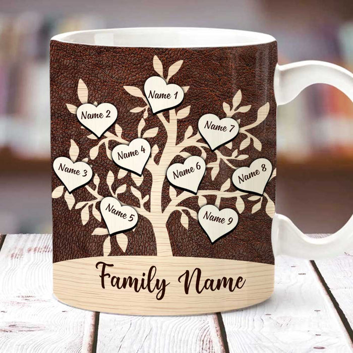 Personalized Family Tree Mug NB307 23O47 1