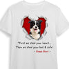 Personalized Dog Cat Photo Stealing Heart T Shirt NB241 95O53 1