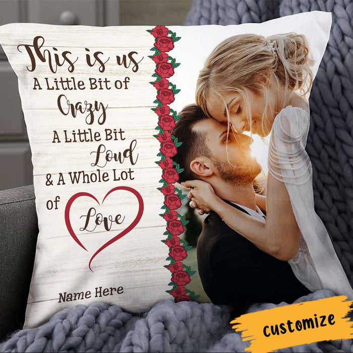 Personalized Couple Photo Pillow DB146 87O66 1