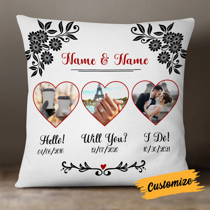 Personalized Couple Photo Pillow DB147 87O18 1