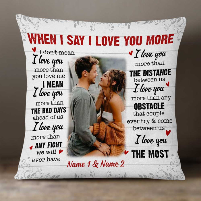 Personalized Couple Photo Pillow DB148 87O34 1