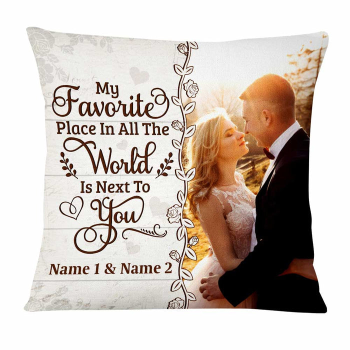 Personalized Couple Photo Pillow DB148 30O47 1
