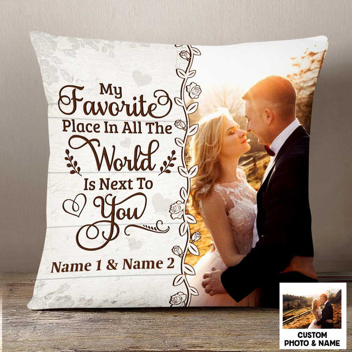 Personalized Couple Photo Pillow DB148 30O47 1