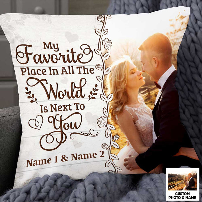 Personalized Couple Photo Pillow DB148 30O47 1