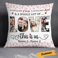 Personalized Couple Photo Pillow DB1410 30O23 thumb 1