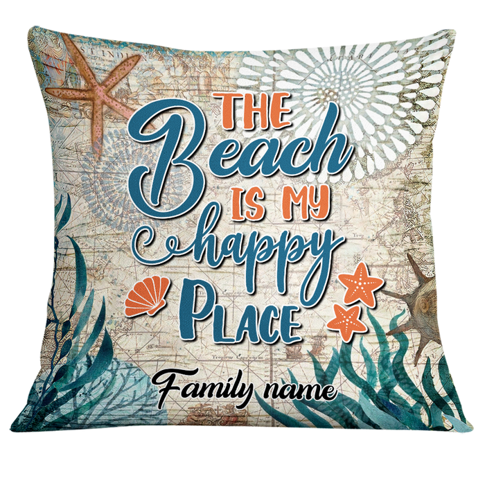 Personalized Beach Pillow DB143 87O24 1