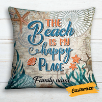 Personalized Beach Pillow DB143 87O24 thumb 1