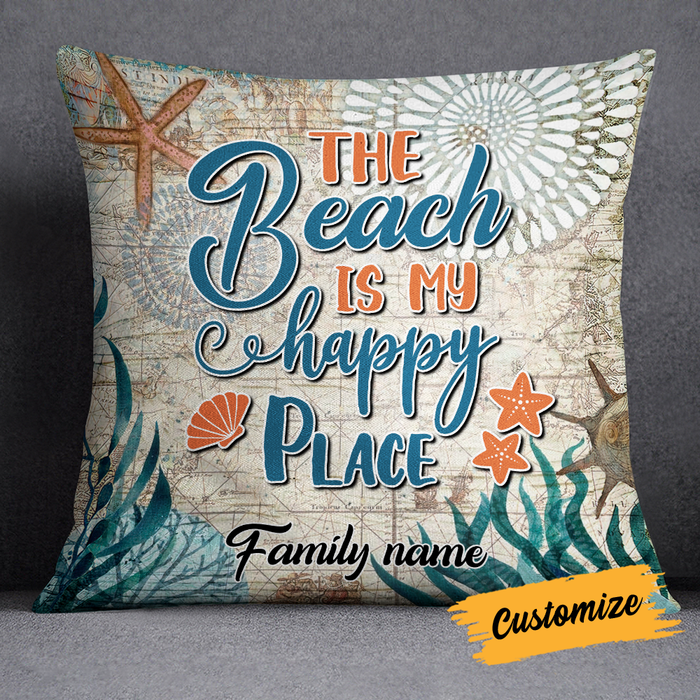 Personalized Beach Pillow DB143 87O24 1