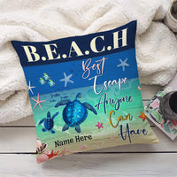 Personalized Beach Pillow DB147 30O66 thumb 1