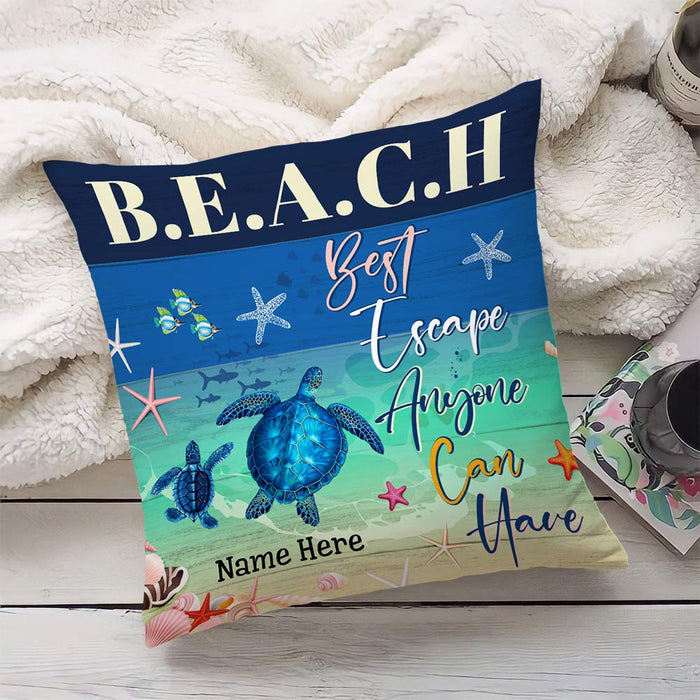 Personalized Beach Pillow DB147 30O66 1