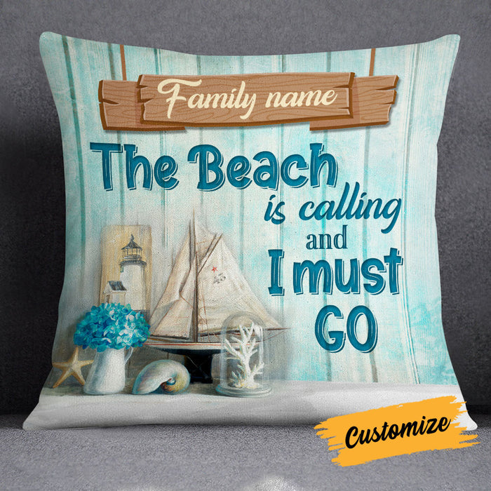 Personalized Beach Pillow DB144 87O18 1