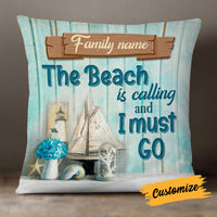 Personalized Beach Pillow DB144 87O18 thumb 1