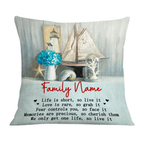Personalized Beach Pillow DB145 87O36 thumb 1