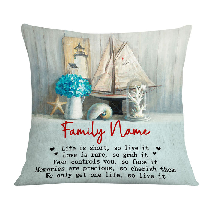 Personalized Beach Pillow DB145 87O36 1