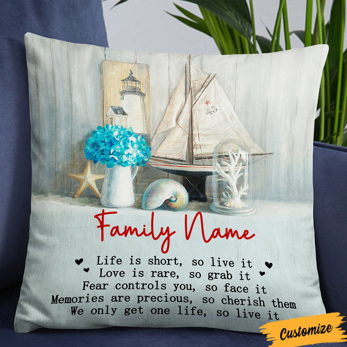 Personalized Beach Pillow DB145 87O36 1
