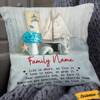 Personalized Beach Pillow DB145 87O36 thumb 1