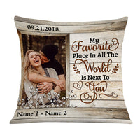 Personalized Couple Photo Pillow DB148 23O36 thumb 1
