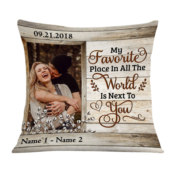 Personalized Couple Photo Pillow DB148 23O36 1