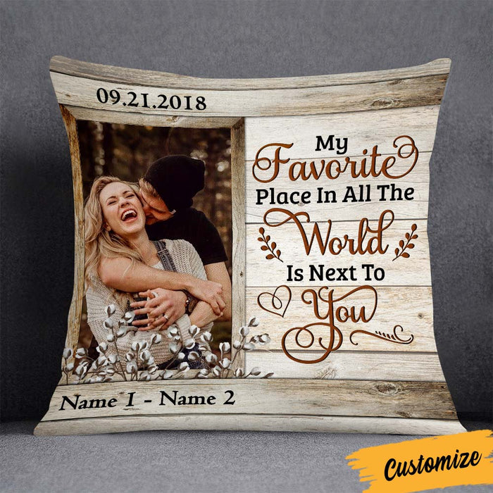 Personalized Couple Photo Pillow DB148 23O36 1