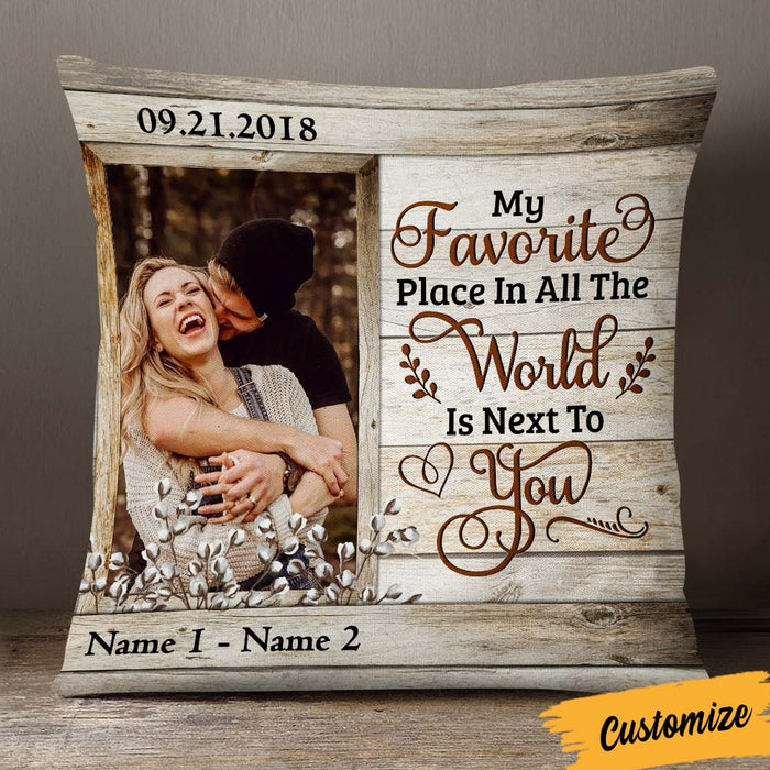 Personalized Couple Photo Pillow DB148 23O36 1