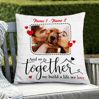 Personalized Couple Photo Pillow DB149 23O53 thumb 1