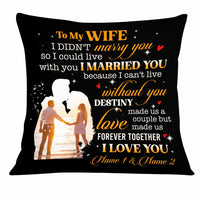 Personalized Couple Photo Pillow DB145 26O34 thumb 1