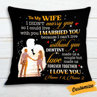 Personalized Couple Photo Pillow DB145 26O34 thumb 1