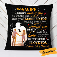 Personalized Couple Photo Pillow DB145 26O34 thumb 1