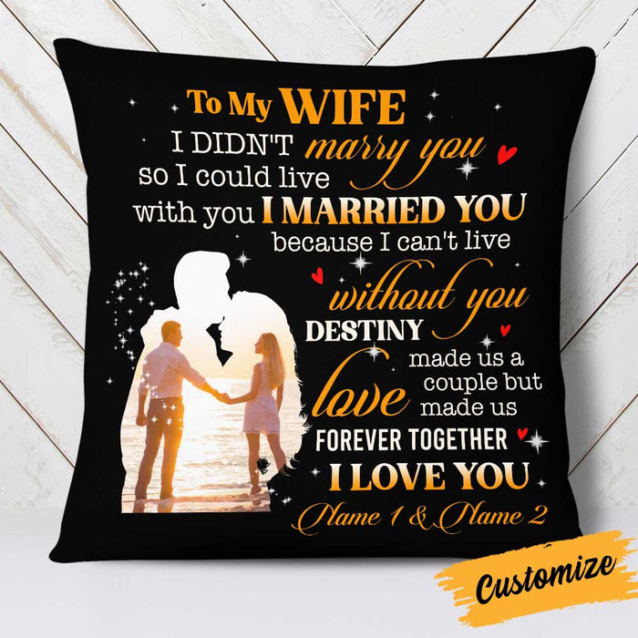 Personalized Couple Photo Pillow DB145 26O34 1