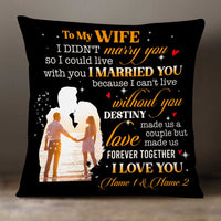 Personalized Couple Photo Pillow DB145 26O34 thumb 1