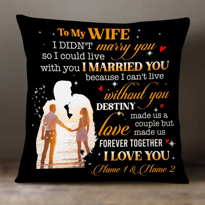 Personalized Couple Photo Pillow DB145 26O34 1