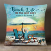 Personalized Beach Life Pillow DB144 23O19 1