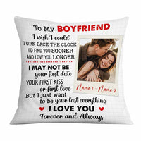 Personalized Couple Photo Pillow DB146 26O58 thumb 1