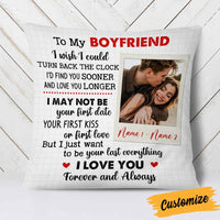 Personalized Couple Photo Pillow DB146 26O58 thumb 1