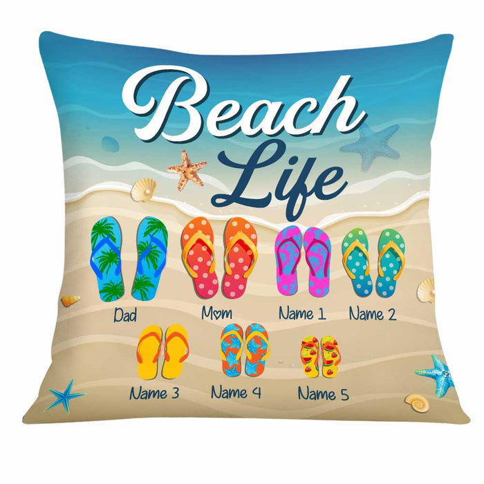 Personalized Beach Life Pillow DB145 23O34 1