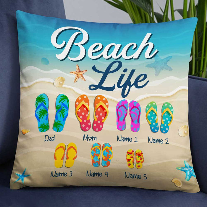 Personalized Beach Life Pillow DB145 23O34 1