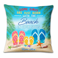 Personalized Beach Some Girls Pillow DB142 26O23 thumb 1