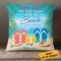 Personalized Beach Some Girls Pillow DB142 26O23 thumb 1