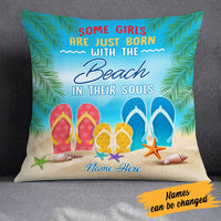 Personalized Beach Some Girls Pillow DB142 26O23 thumb 1