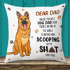 Personalized To Dog Dad Pillow DB152 85O66 1