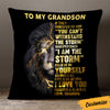 Personalized To My Grandson Pillow DB157 30O36 1