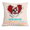 Personalized To Dog Dad Pillow DB154 26O19 1