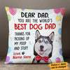 Personalized To Dog Dad Photo Pillow DB154 23O57 1