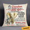 Personalized To My Son Grandson Elephant Pillow DB151 23O36 1