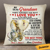 Personalized To My Son Grandson Elephant Pillow DB151 23O36 1