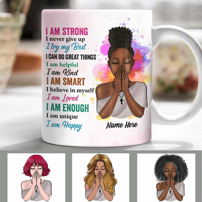 Personalized God BWA Girl Mug NB262 87O47 1
