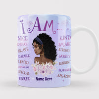 Personalized BWA Girl I Am Mug NB264 95O66 thumb 1
