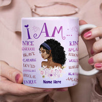 Personalized BWA Girl I Am Mug NB264 95O66 thumb 1
