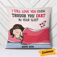 Personalized Valentine Couple Fart Pillow DB162 81O58 thumb 1