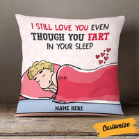 Personalized Valentine Couple Fart Pillow DB162 81O58 thumb 1